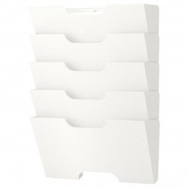 IKEA KVISSLE Газетница настенная, белый (901.980.30)