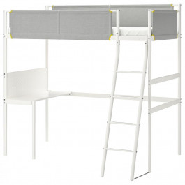 IKEA VITVAL светло-серый 90x200 см (693.025.66)