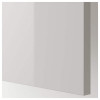IKEA для серии METOD - маскировочная панель 39h86 RINGHULT polysk jasnoszary (703.271.27) - зображення 2