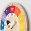 IKEA UNDERHALLA Різнокольорові дерев'яні годинники (805.066.80) - зображення 5