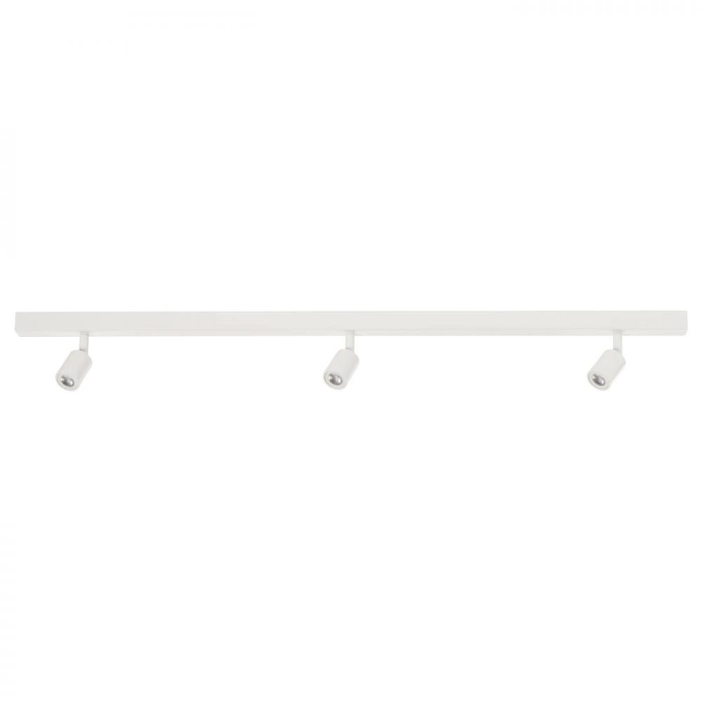 IKEA BAVE, 005.272.38, LED стельовий світильник, 3 фари, білий - зображення 1