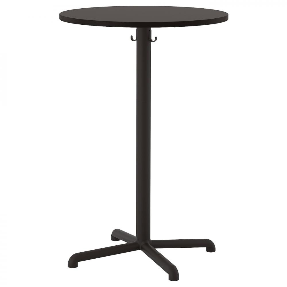 IKEA СТЕНСЕЛЕ, 092.882.24 - Барный стол, антрацит, антрацит, 70 см - зображення 1