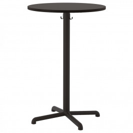 IKEA СТЕНСЕЛЕ, 092.882.24 - Барный стол, антрацит, антрацит, 70 см