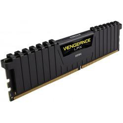   Corsair 4 GB DDR4 2400 MHz Vengeance LPX Black (CMK4GX4M1A2400C16)