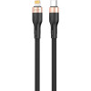 CHAROME C23-05 USB Type-C to Lightning 20W 1m Black (6974324910786) - зображення 1