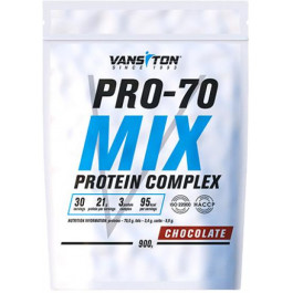 Ванситон Mega Protein Pro-70 /Про-70/ 900 g /30 servings/ Chocolate