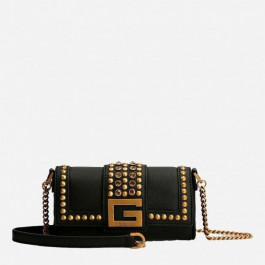   GUESS Женская сумка  Bling Mini Crossbody Flap HWVB7984780-BLA Черная (8000702444215)