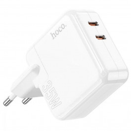 Hoco C110A Lucky 35W + USB Type-C White