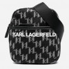 Karl Lagerfeld Сумка крос-боді чоловіча  K/OTTO DENIM CROSSBODY 225M3072-250 Чорна (800070289856) - зображення 1