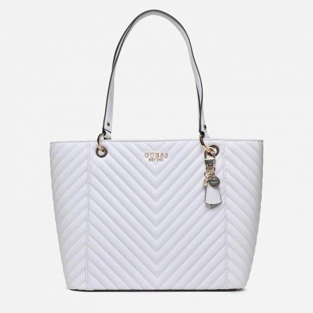 GUESS Сумка-шоппер жіноча  NOELLE ELITE TOTE HWQG7879230-WHI Біла (800070292872) - зображення 1