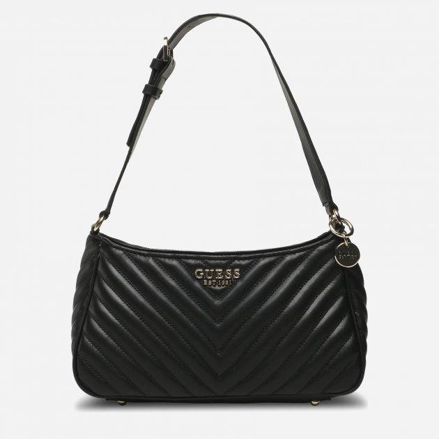 GUESS Сумка крос-боді жіноча  KEILLAH SHOULDER BAG HWQG8690180-BLA Чорна (800070292873) - зображення 1