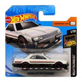   Hot Wheels Nissan Skyline RS (KDR30) Nightburnerz 1:64 FYD11 White