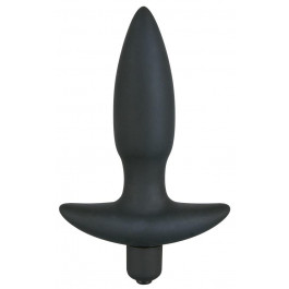 Black Velvet Vibr. Small Plug, чорний (4024144582730)