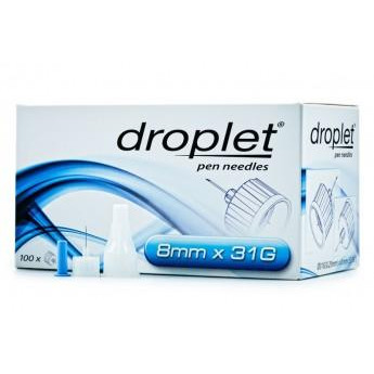 Droplet Pen needles 8мм х 31G 100 шт - зображення 1