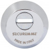 Securemme 4255ECL14M2 Хром з логотипом (TD50670) - зображення 1