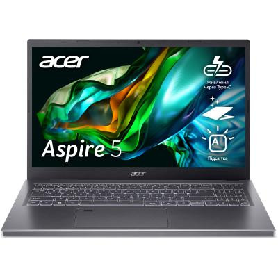 Acer Aspire 5 A515-48M-R4C0 Steel Gray (NX.KJ9EU.004) - зображення 1