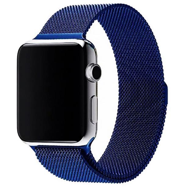 Drobak Ремінець для Apple Watch Ultra 2 42/44/45/49mm  Milanese Loop Blue (191944) - зображення 1