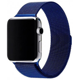   Drobak Ремінець для Apple Watch Ultra 2 42/44/45/49mm  Milanese Loop Blue (191944)