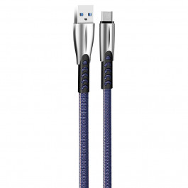 ColorWay USB/Type-C Zinc Alloy Blue 1m (CW-CBUC012-BL)