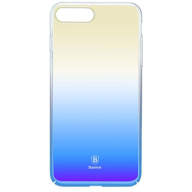 Baseus Glaze Case for iPhone 8/7 Blue WIAPIPH7-GC03 - зображення 1