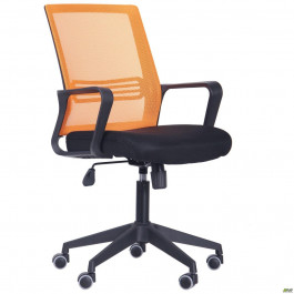 Art Metal Furniture Джун сиденье Сетка черная/спинка Сетка оранжевая (377023)