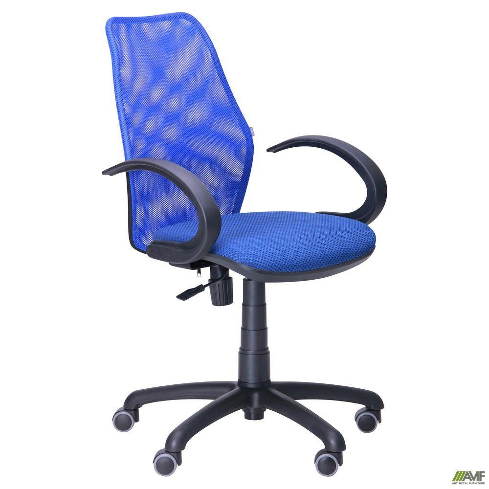 Art Metal Furniture Oxi/АМФ-5 сиденье Квадро-20/спинка Сетка синяя (265519) - зображення 1