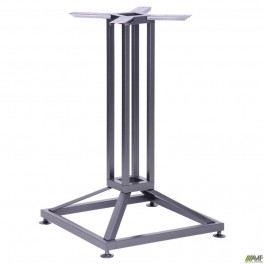 Art Metal Furniture Опора для стола Контур Single Сатин серый (286470)