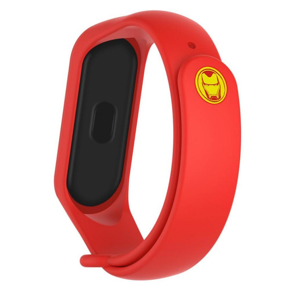 ArmorStandart Ремешок  Superhero Edition for Xiaomi Mi Band 4/3 Iron Man Red (ARM55062) - зображення 1