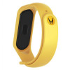 ArmorStandart Ремешок  Superhero Edition for Xiaomi Mi Band 4/3 Wolverine Yellow (ARM55069) - зображення 1