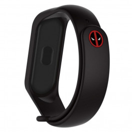 ArmorStandart Ремешок  Superhero Edition для Xiaomi Mi Band 5 Deadpool Black (ARM57071)