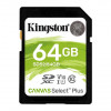 Kingston 64 GB SDXC Class 10 UHS-I Canvas Select Plus SDS2/64GB - зображення 1
