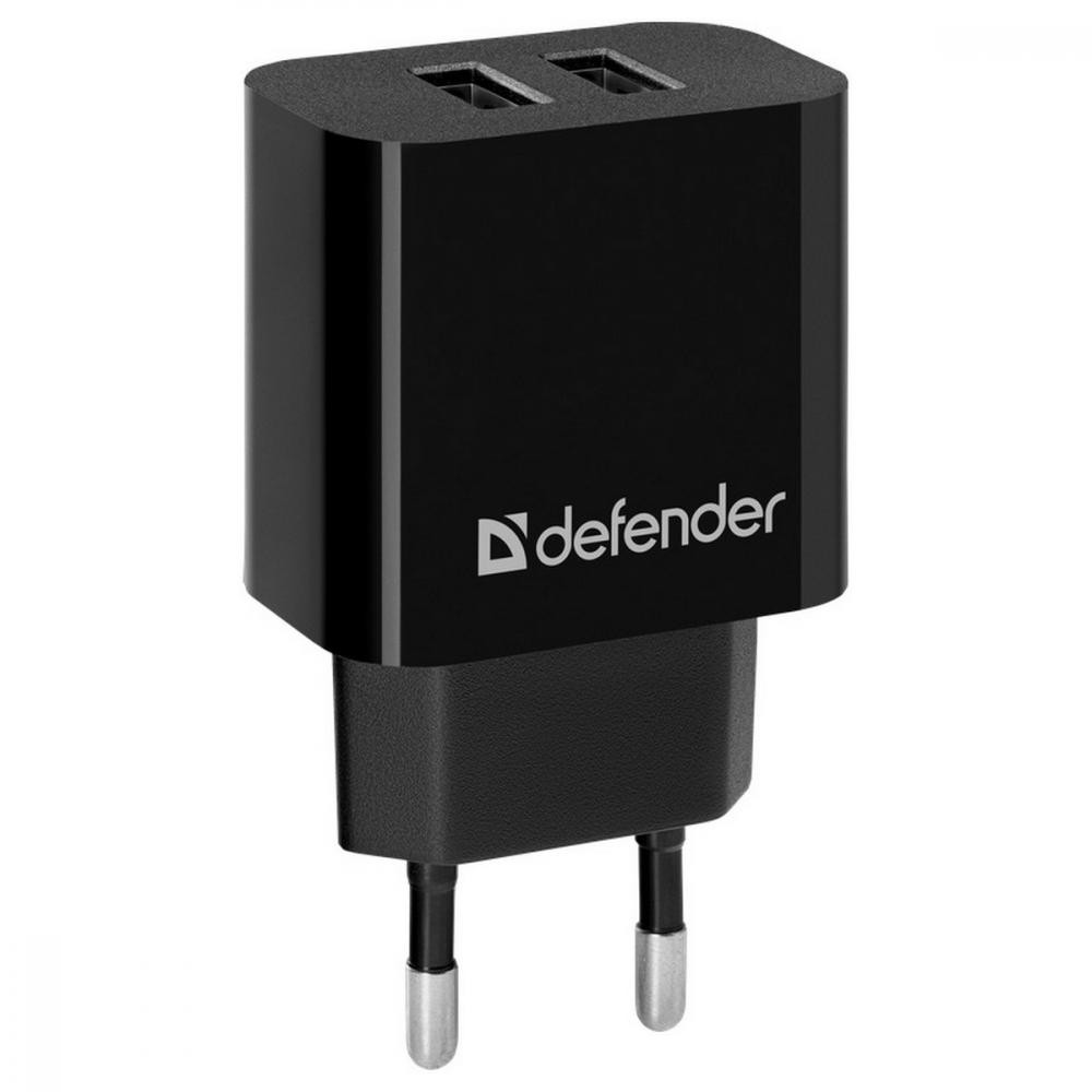 Defender UPC-21 2xUSB, 5V/2.1А + micro-USB (83581) - зображення 1