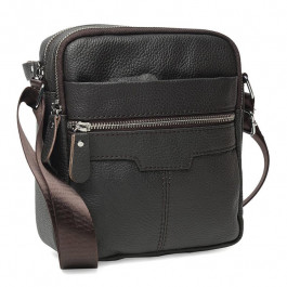 Borsa Leather Чоловіча сумка через плече  коричнева (K18016a-brown)