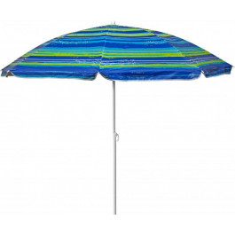 Time Eco Зонт пляжный с наклоном TE-018 1,8м полосатый (4820211100896STRIPE)
