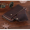 Vintage Оригинальный мужской кошелек - клатч коричневого цвета  (14193) - зображення 6