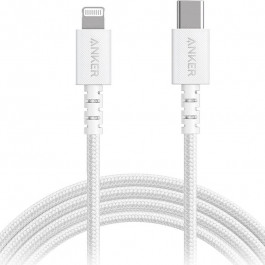 Anker Powerline Select+ USB Type-C to Lightning 1.8m White (A8618H21)