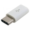 Адаптер USB Type-C Lapara USB CM/Micro-BF White (LA-TYPE-C-MICROUSB-ADAPTOR WHITE)