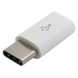 Lapara USB CM/Micro-BF White (LA-TYPE-C-MICROUSB-ADAPTOR WHITE)