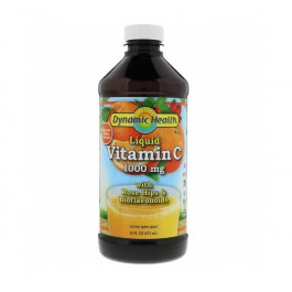 Dynamic Health Laboratories Витамин С, цитрусовый вкус, Liquid Vitamin C, Dynamic Health, жидкий, 1000 мг, 473 мл (DNH-10039)