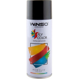 Winso Фарба акрилова, Spray 450ml, чорний глянц (GLOSS BLACK/RAL9005)