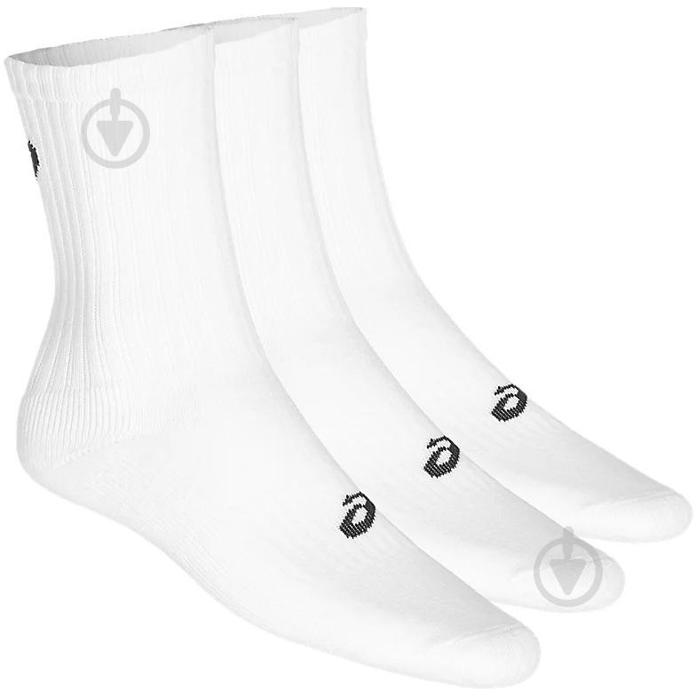 Asics Шкарпетки  3PPK CREW 155204-0001 р.IV білий - зображення 1