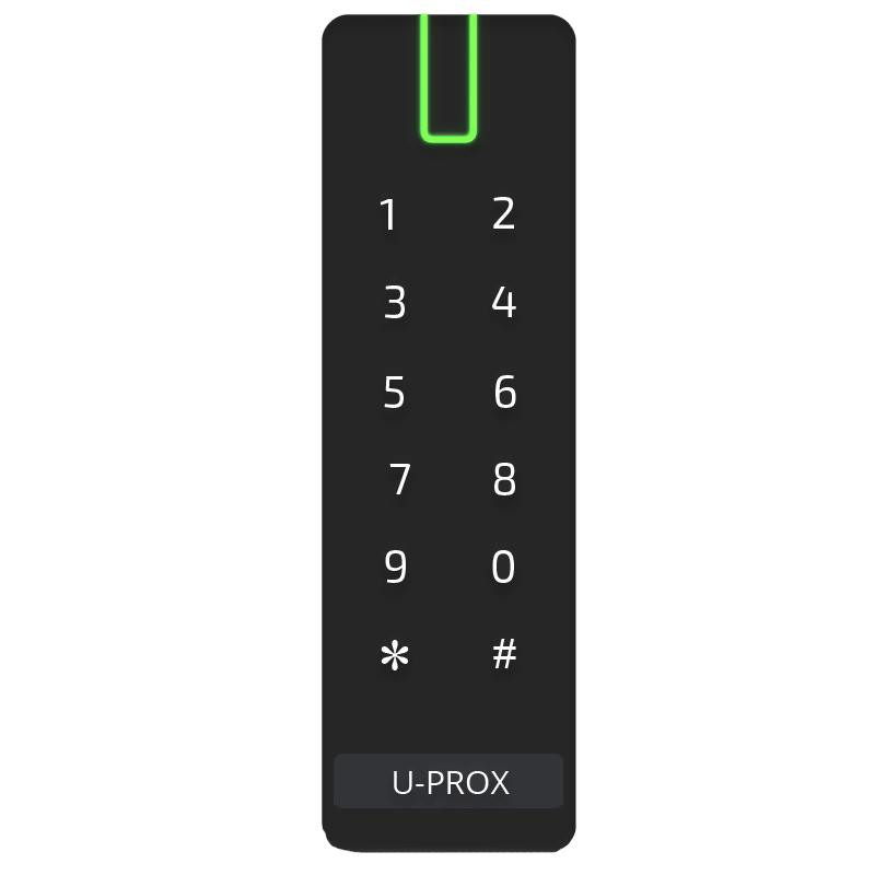 U-Prox SE keypad - Універсальний мультиформатний зчитувач ідентифікаторів з клавіатурою та підтримкою OSDP - зображення 1