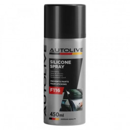 AUTOLIVE Силіконове мастило AUTOLIVE Silicone Spray A116 450 мл