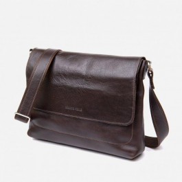 Grande Pelle Мужская сумка кожаная  leather-11430 Коричневая