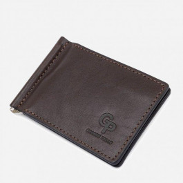 Grande Pelle Шкіряне портмоне  leather-11547 Коричневе