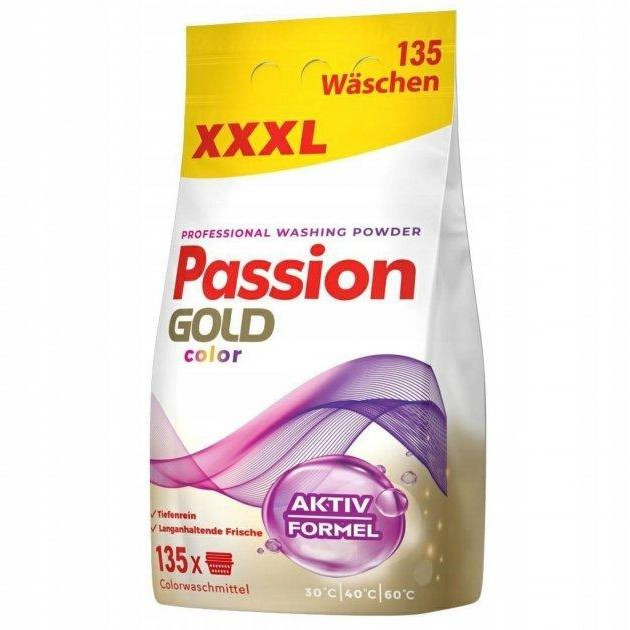 Passion Gold Пральний порошок Professional Color 8.1 кг (4260145998891) - зображення 1
