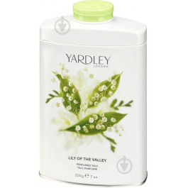 Yardley Тальк  парфумований Конвалія 200 мл (5060322952352)