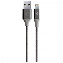 TTEC 2DK16 AlumiCable USB 2.0 to Lightning 1.2m Space Gray (2DK16UG)