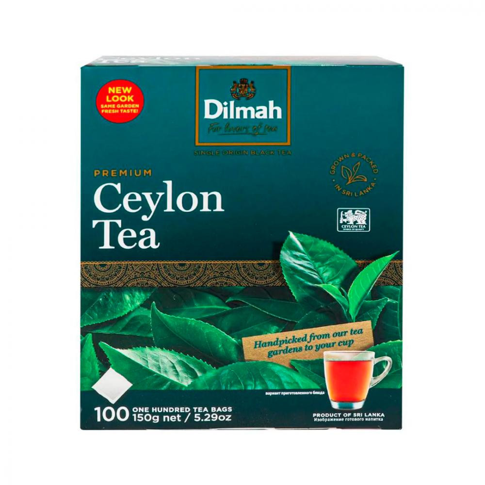Dilmah Чай  Преміум 100х1.5 г (9312631122657) - зображення 1