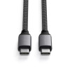 Satechi USB-C to USB-C 100W Charging Cable Space Gray 2m (ST-TCC2MM) - зображення 3